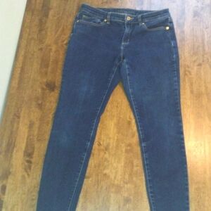 Michael Kors Izzy Skinny Medium Wash Jeans 10